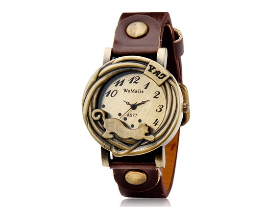 Women's Wrist Watch With Adjustable Strap Vintage Watch